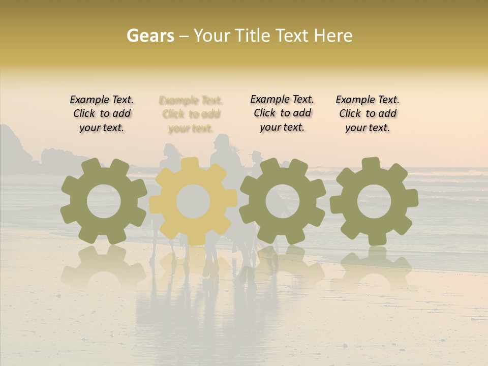 Scenic Land Ocean PowerPoint Template
