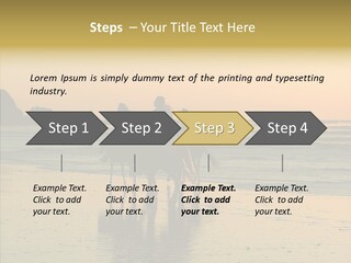 Scenic Land Ocean PowerPoint Template