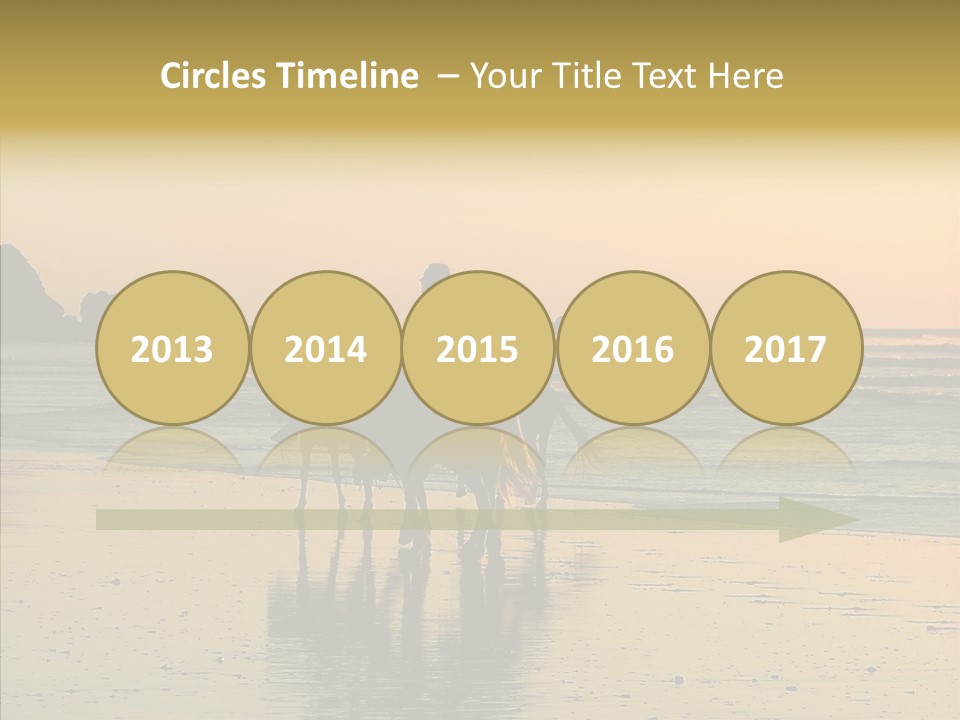 Scenic Land Ocean PowerPoint Template