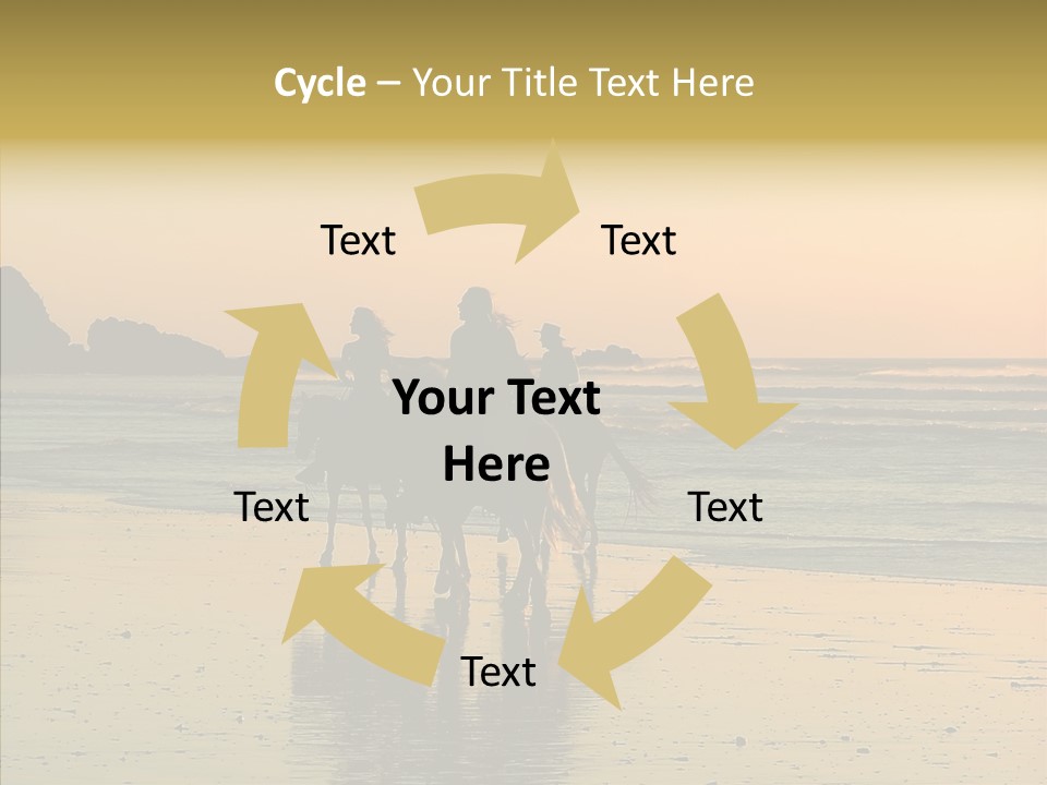Scenic Land Ocean PowerPoint Template