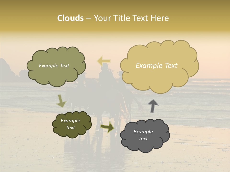 Scenic Land Ocean PowerPoint Template