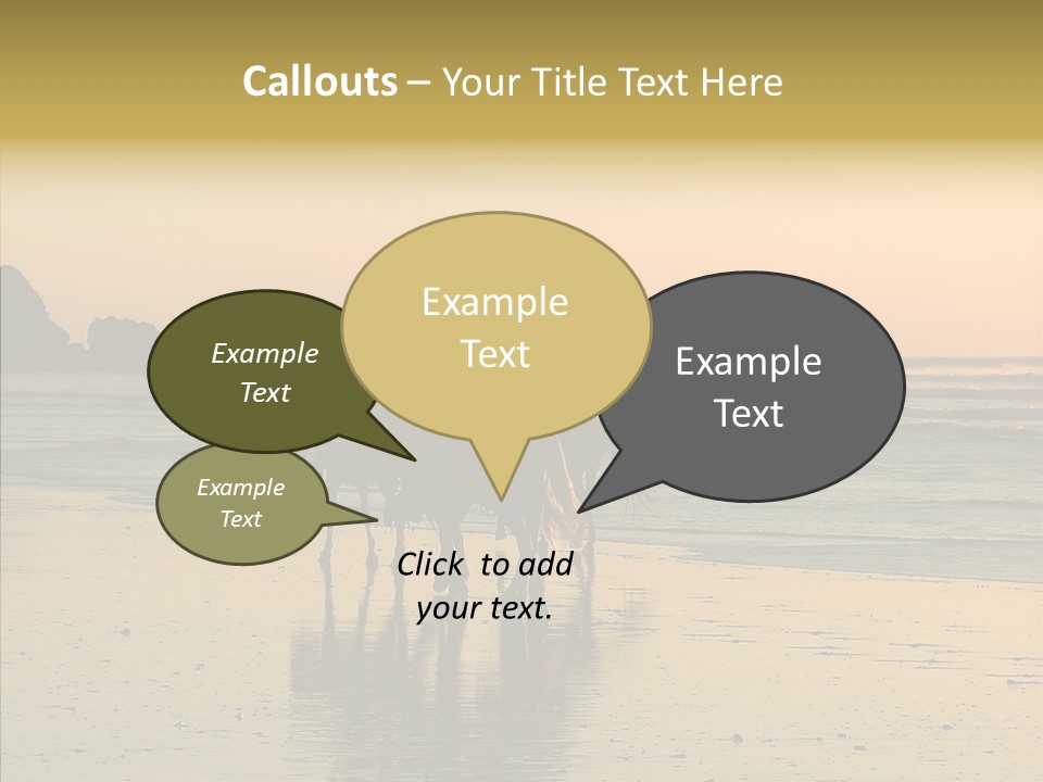 Scenic Land Ocean PowerPoint Template