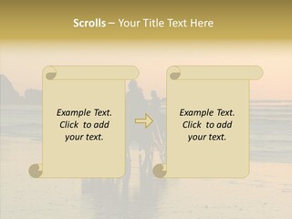 Scenic Land Ocean PowerPoint Template