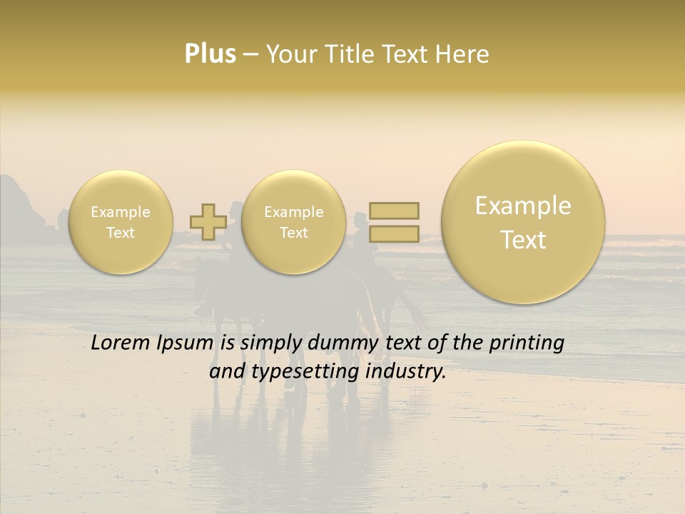 Scenic Land Ocean PowerPoint Template
