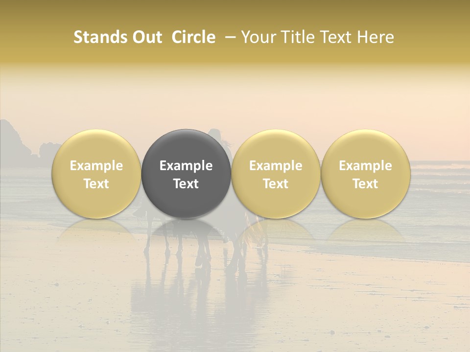 Scenic Land Ocean PowerPoint Template
