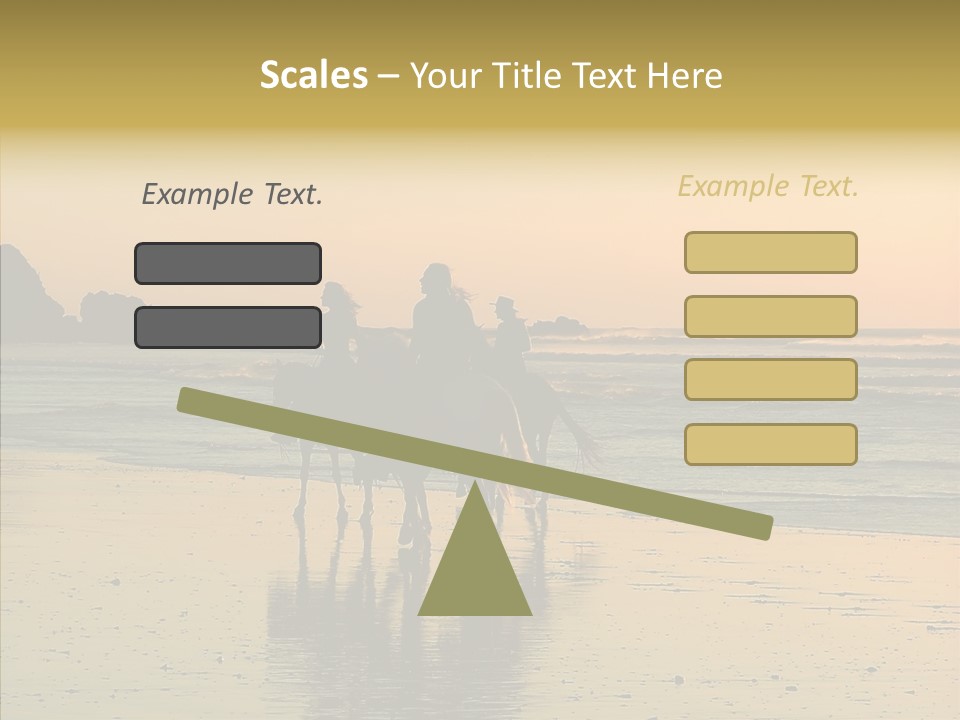 Scenic Land Ocean PowerPoint Template