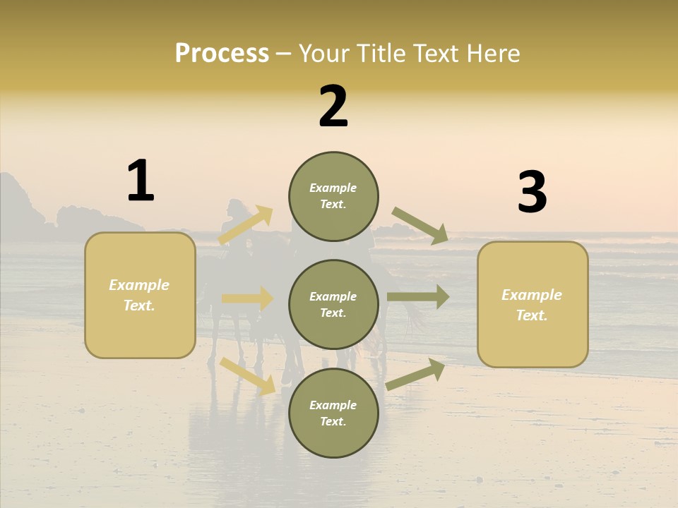 Scenic Land Ocean PowerPoint Template