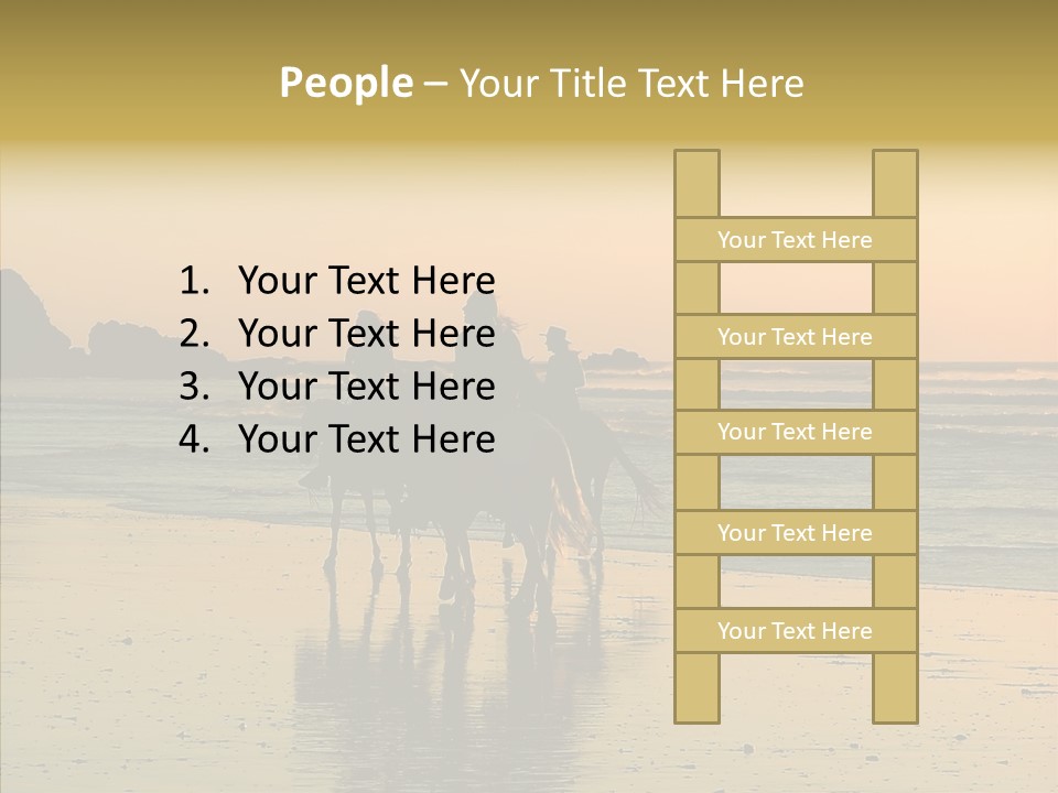 Scenic Land Ocean PowerPoint Template
