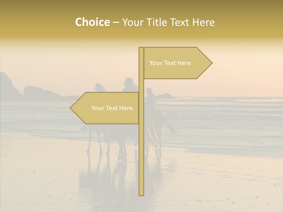Scenic Land Ocean PowerPoint Template