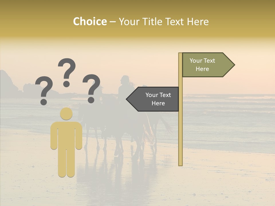 Scenic Land Ocean PowerPoint Template