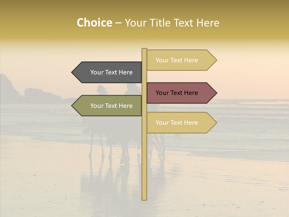 Scenic Land Ocean PowerPoint Template