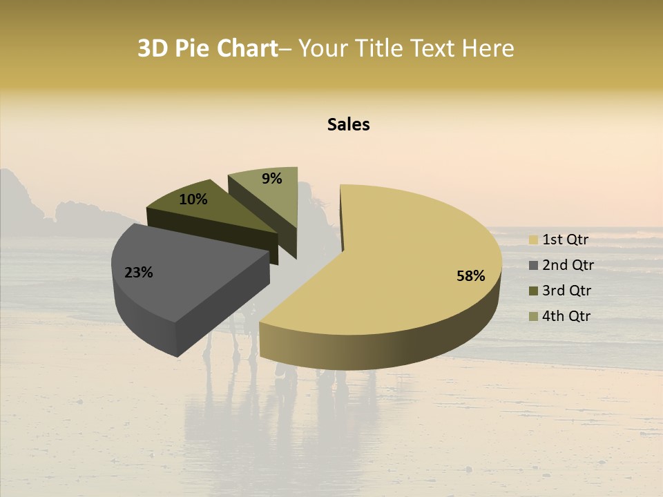 Scenic Land Ocean PowerPoint Template