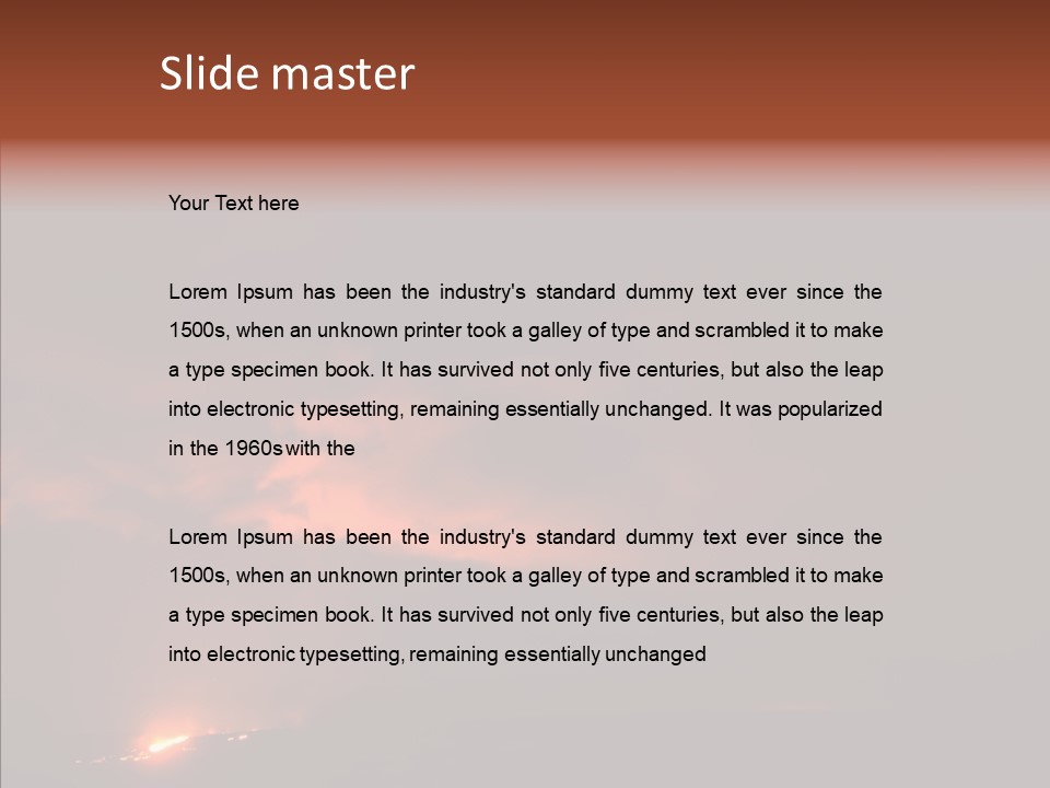 Hardened Steam National PowerPoint Template