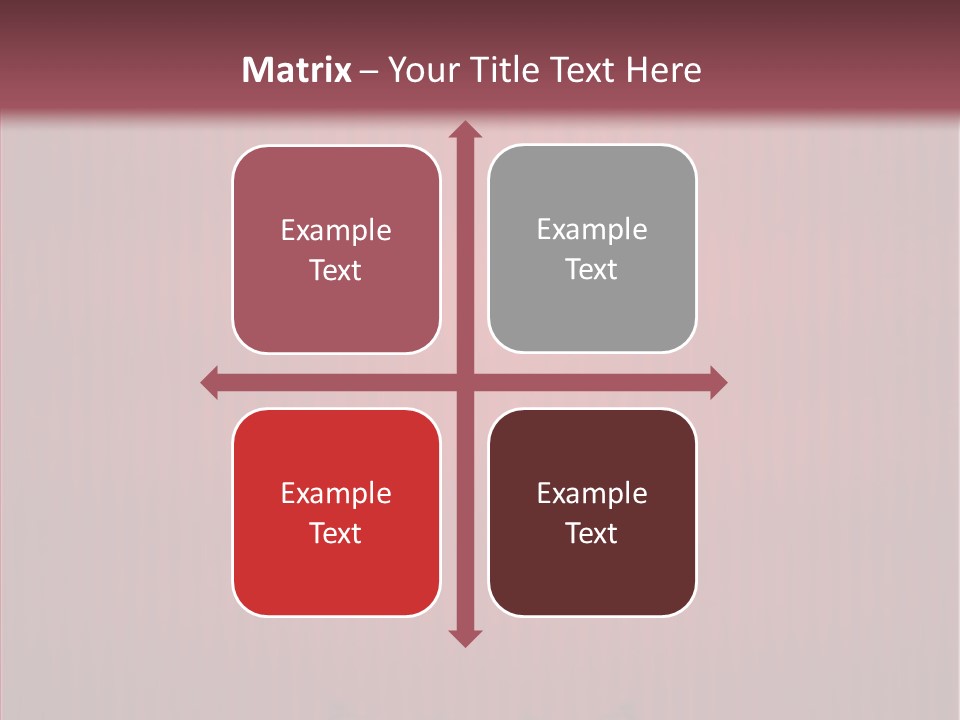 Letter Vector Banner PowerPoint Template