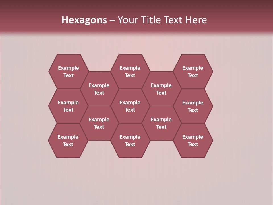 Letter Vector Banner PowerPoint Template