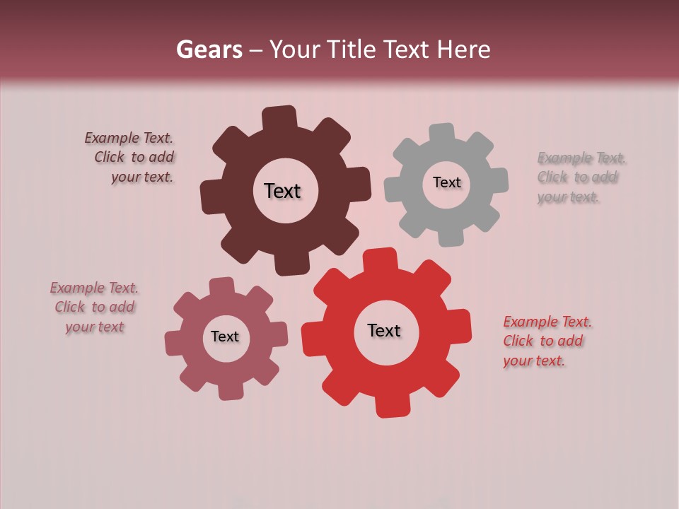 Letter Vector Banner PowerPoint Template