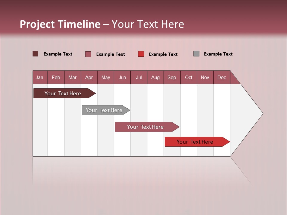 Letter Vector Banner PowerPoint Template