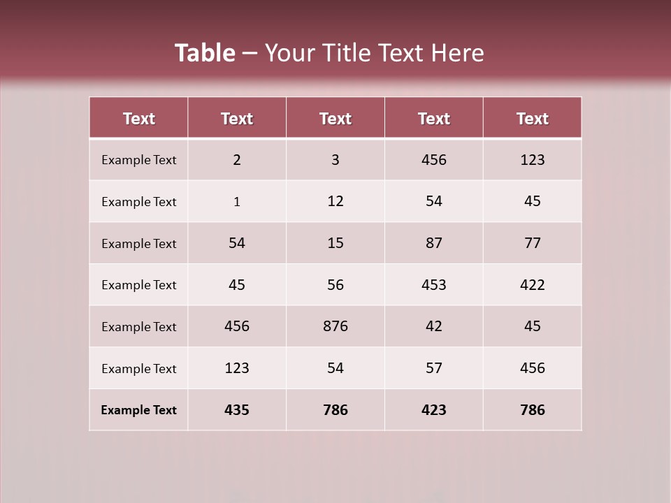 Letter Vector Banner PowerPoint Template