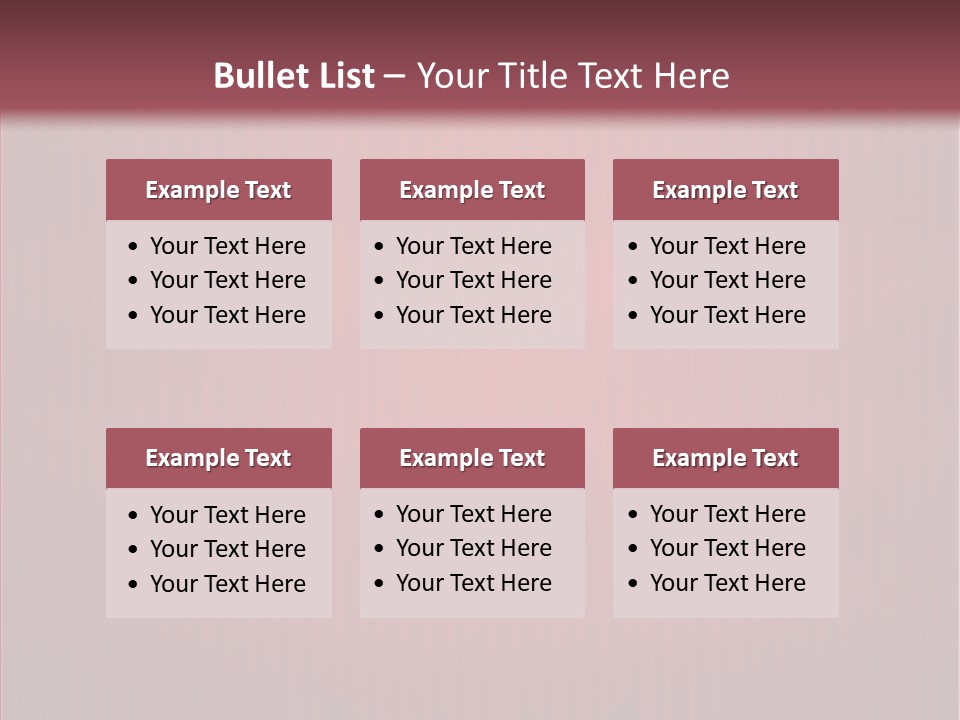 Letter Vector Banner PowerPoint Template