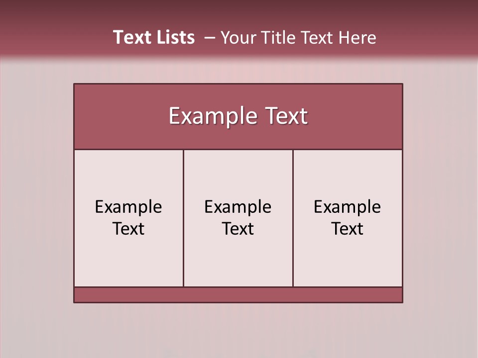 Letter Vector Banner PowerPoint Template