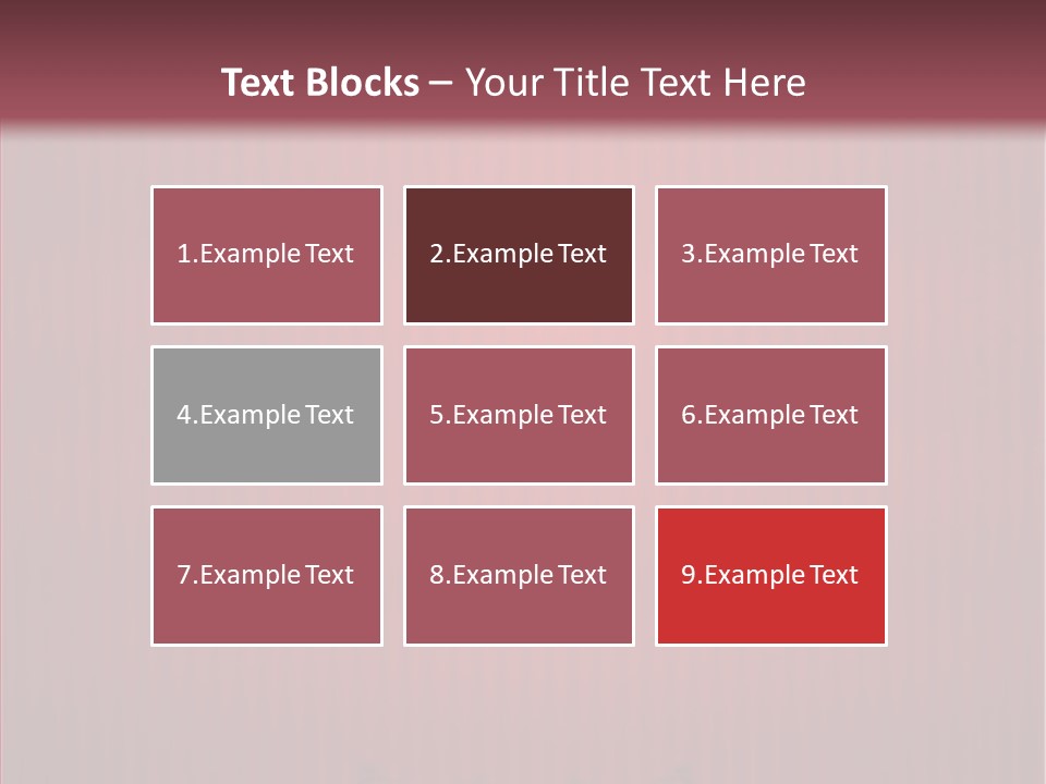 Letter Vector Banner PowerPoint Template