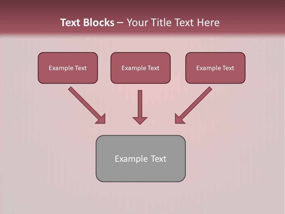 Letter Vector Banner PowerPoint Template