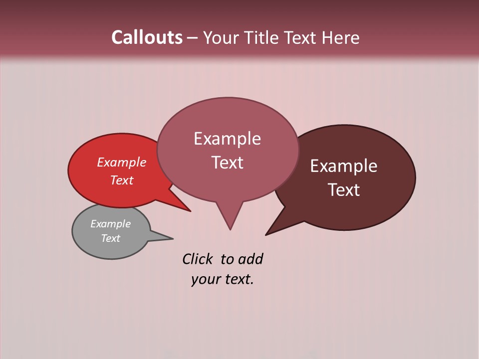 Letter Vector Banner PowerPoint Template