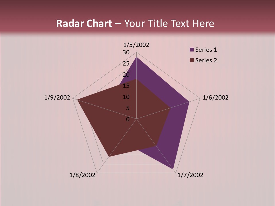 Letter Vector Banner PowerPoint Template