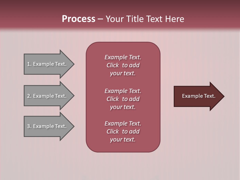 Letter Vector Banner PowerPoint Template