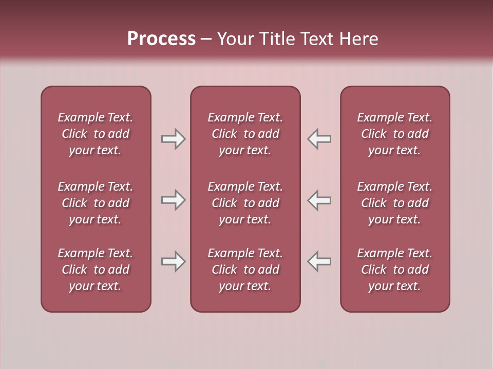 Letter Vector Banner PowerPoint Template