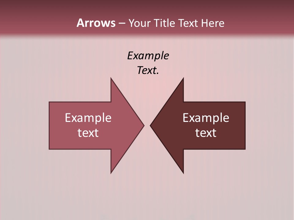 Letter Vector Banner PowerPoint Template