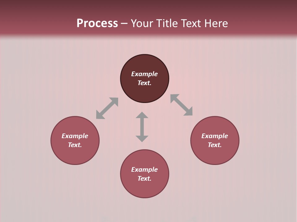 Letter Vector Banner PowerPoint Template