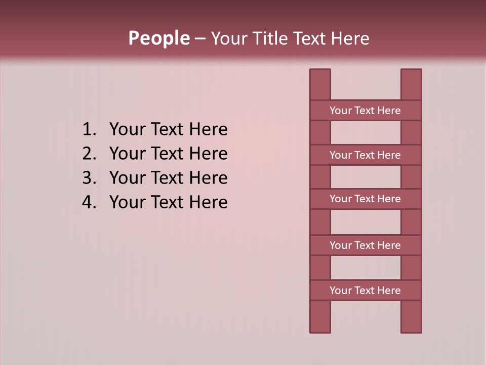 Letter Vector Banner PowerPoint Template