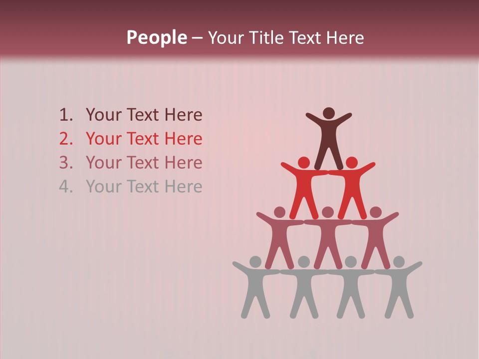 Letter Vector Banner PowerPoint Template