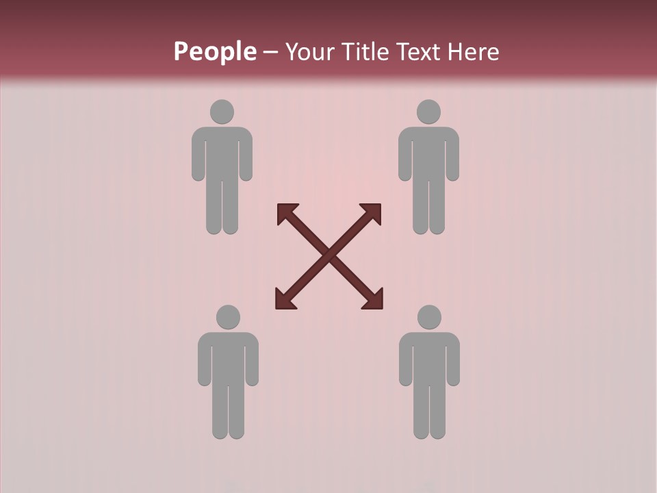 Letter Vector Banner PowerPoint Template