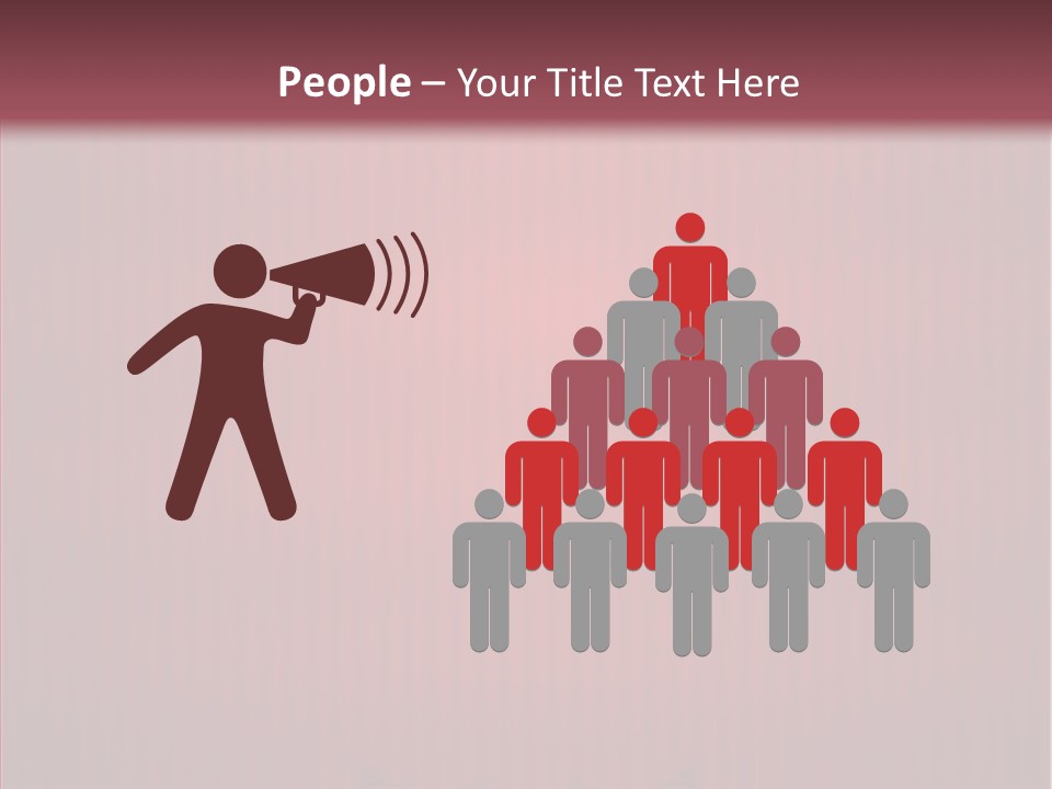 Letter Vector Banner PowerPoint Template