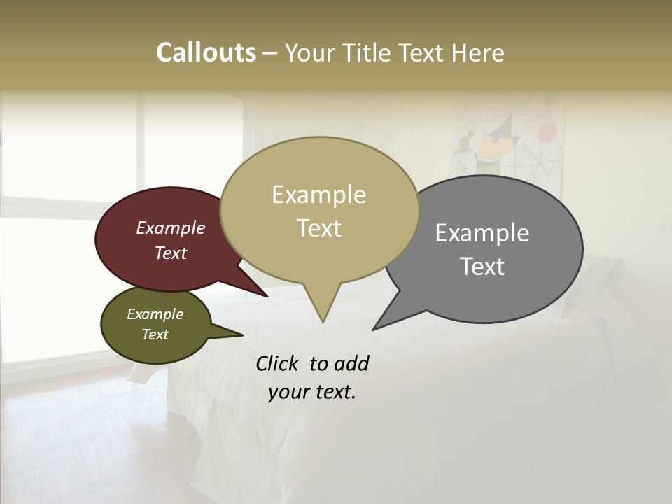 Curtain Room Cover PowerPoint Template