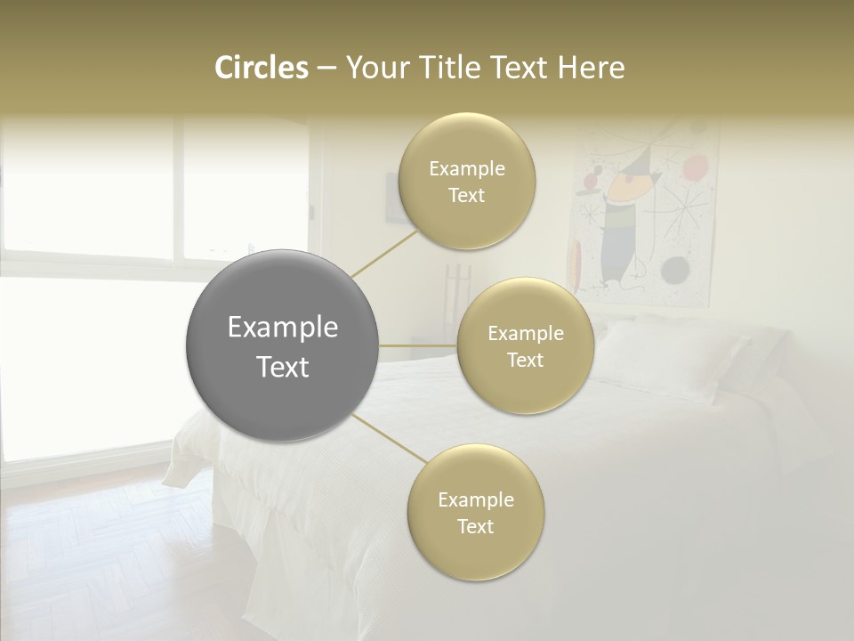 Curtain Room Cover PowerPoint Template