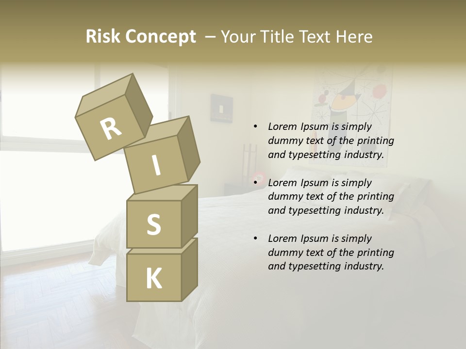 Curtain Room Cover PowerPoint Template