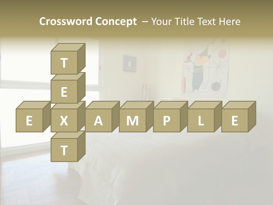 Curtain Room Cover PowerPoint Template