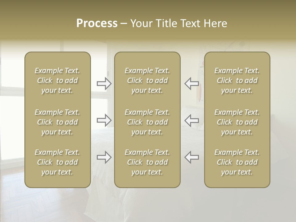 Curtain Room Cover PowerPoint Template