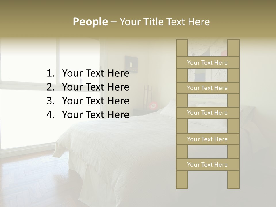 Curtain Room Cover PowerPoint Template