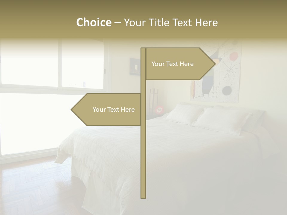 Curtain Room Cover PowerPoint Template