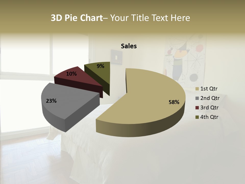Curtain Room Cover PowerPoint Template