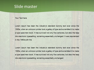 Texture Antique Template PowerPoint Template