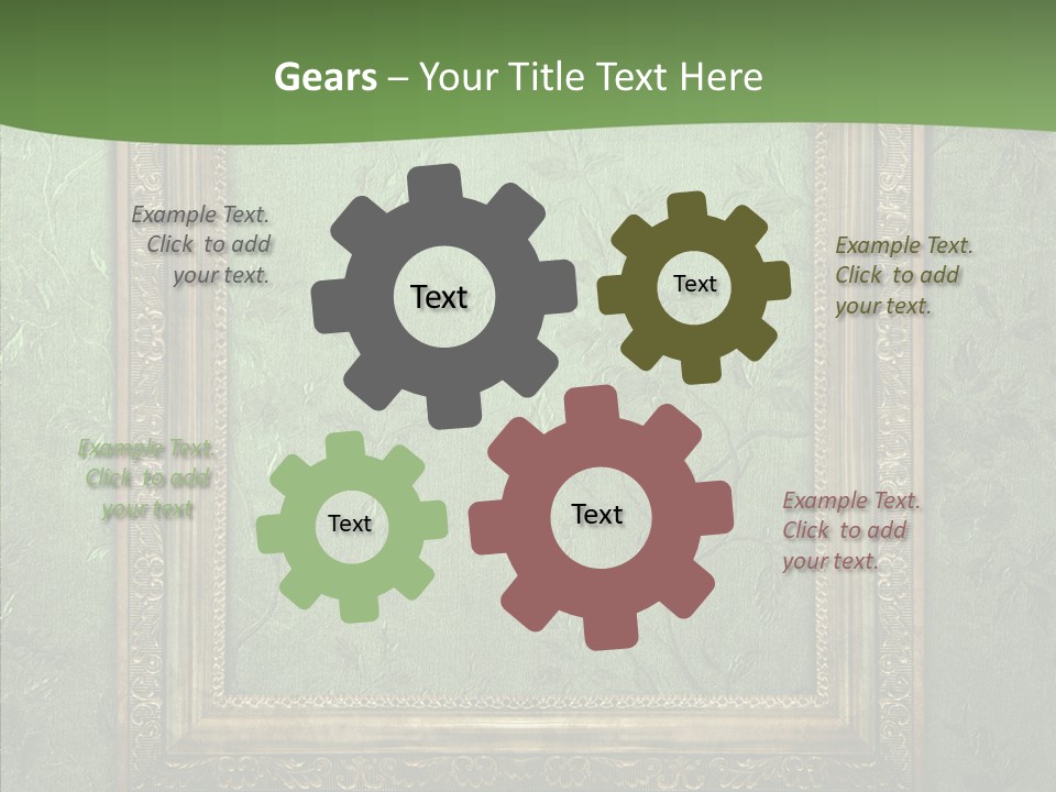 Texture Antique Template PowerPoint Template