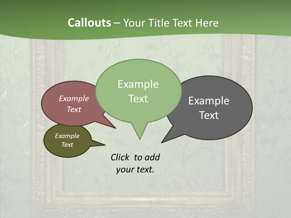 Texture Antique Template PowerPoint Template