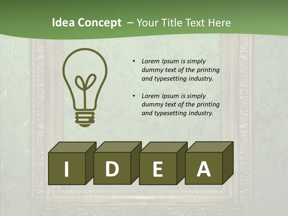 Texture Antique Template PowerPoint Template