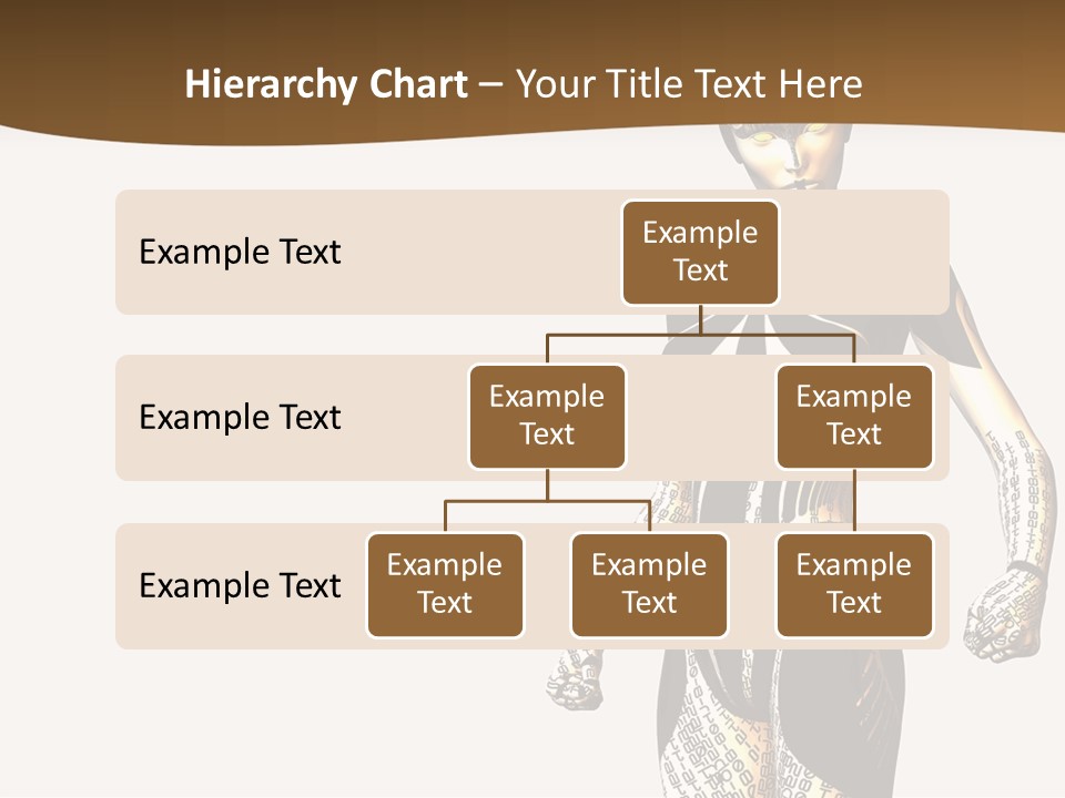 Anime Girl D Character PowerPoint Template