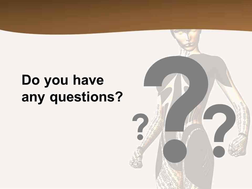 Anime Girl D Character PowerPoint Template